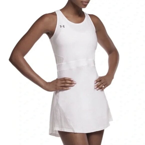Like New! Under Armour White Tennis Dress - Size XS - Picture 2 of 7